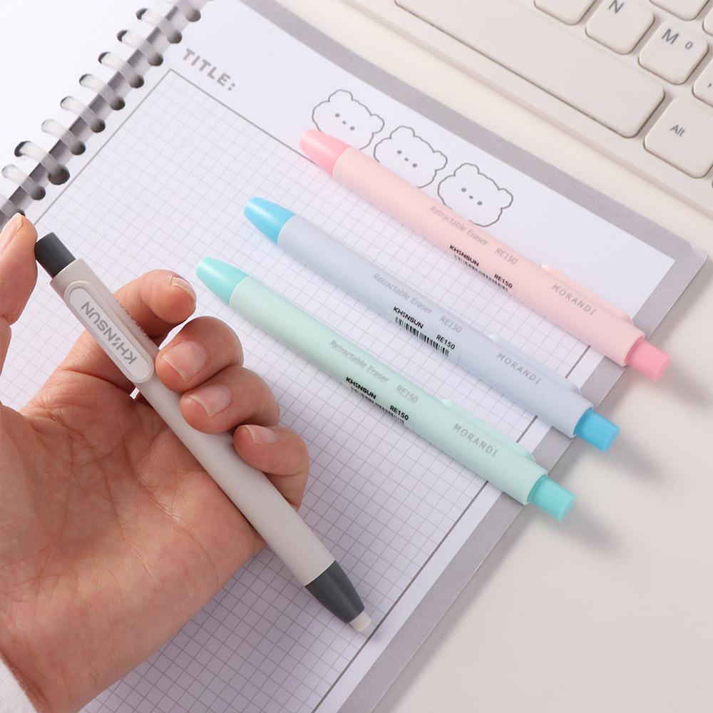 Writing Press Pencil Eraser Efficient Pencil Rubber New Design Retractable Eraser  School