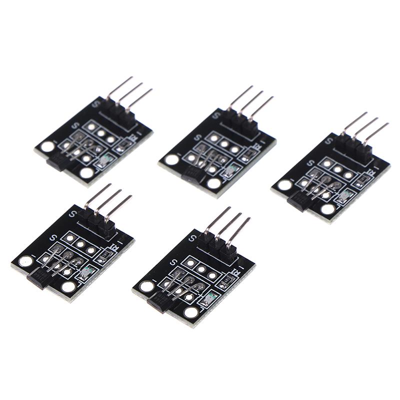 [TL][TL]5PCS KY-003 Hall Effect Magnetic Sensor Module For Pic Avr Smart Car