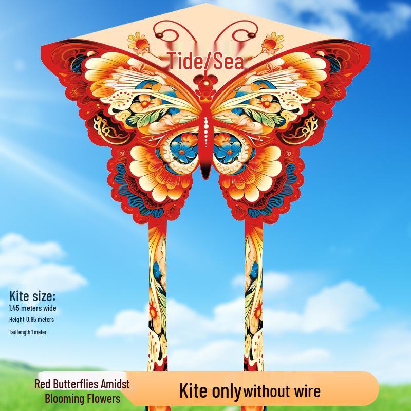 Weifang 26-Stil Cartoon Pfauen-Drachen: Easy-Fly für Kinder & Erwachsene, kommt mit Schnurrolle