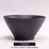 Cheap Japanese Style Ceramic Ramen Noodle Bowls Disposable Food Grade Dinnerware Bowl Set