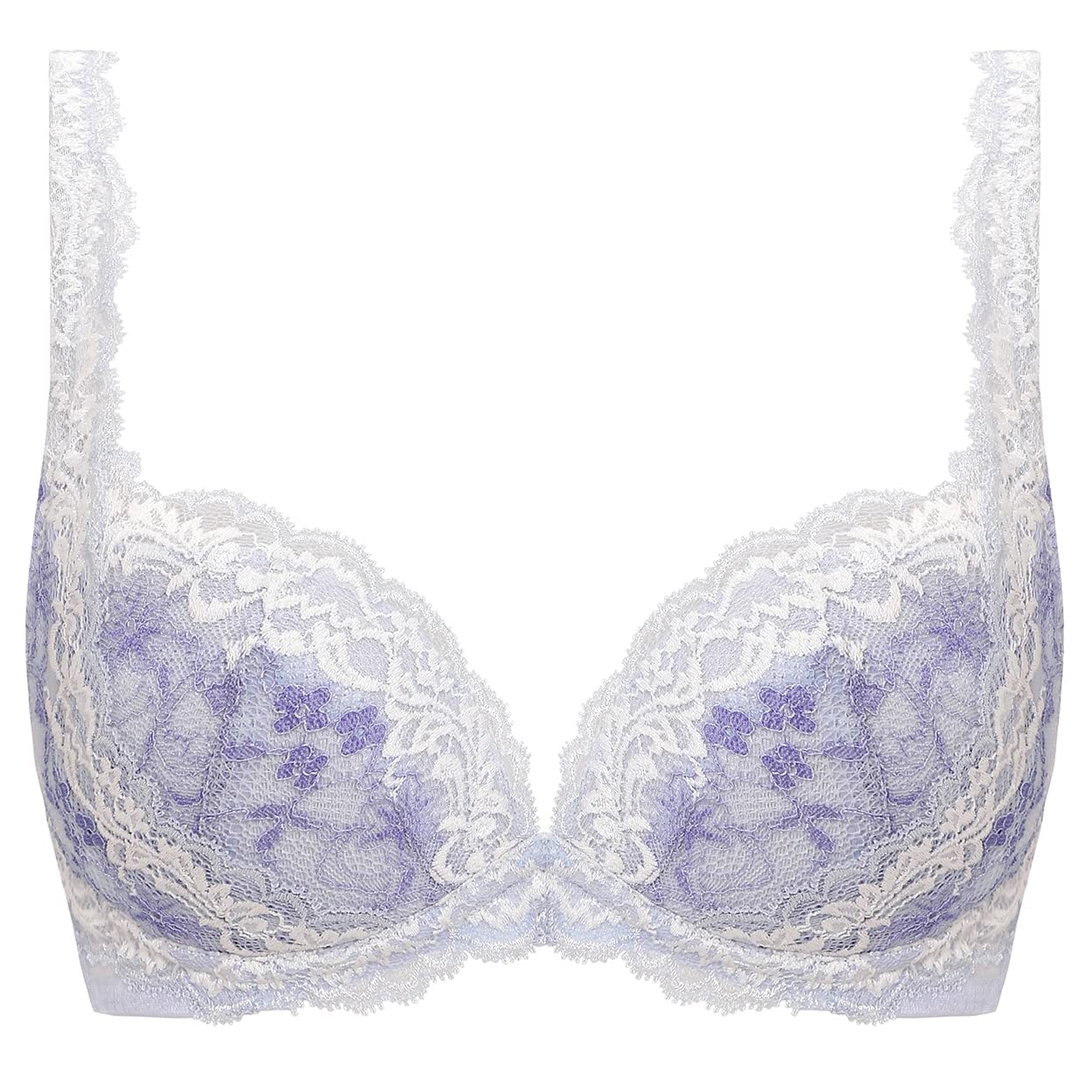 

Triumph Angel Bra Slimline 542 Wireless M007 Size E75 Bra, (Blue),
