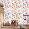 Halloween Wallpaper White, Light Gray and Cream for Living Room and Bedroom 50x1000