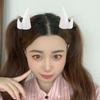 2PCS Devil Horn Hair Clip For Halloween Cosplay Costume Party Hair Accessories Cartoon Hairpins For Women Girls Adults