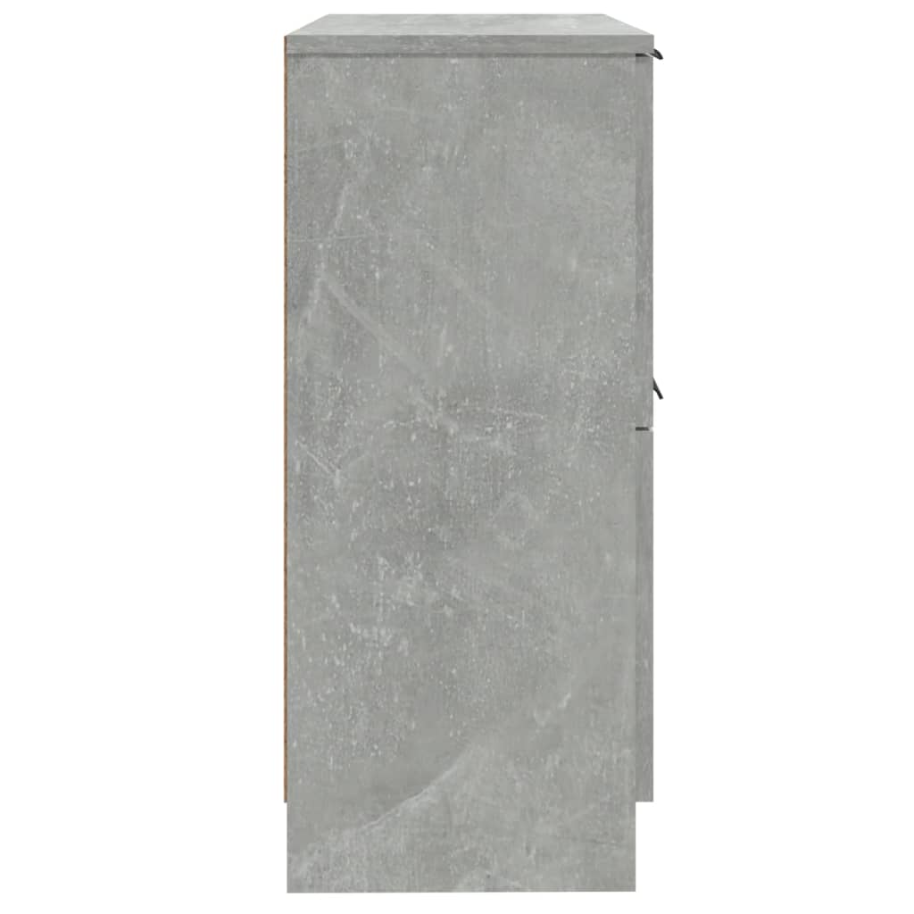 Sideboards 2 pcs Concrete Grey 30 x 30 x 70 cm Particleboard