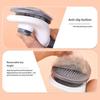 Yousheng Dog Grooming Brush Angled Teeth Pet Detangling Comb Self-Cleaning Deshedding Brush Removes Loose Fur Undercoat for Long Short Hair Cats