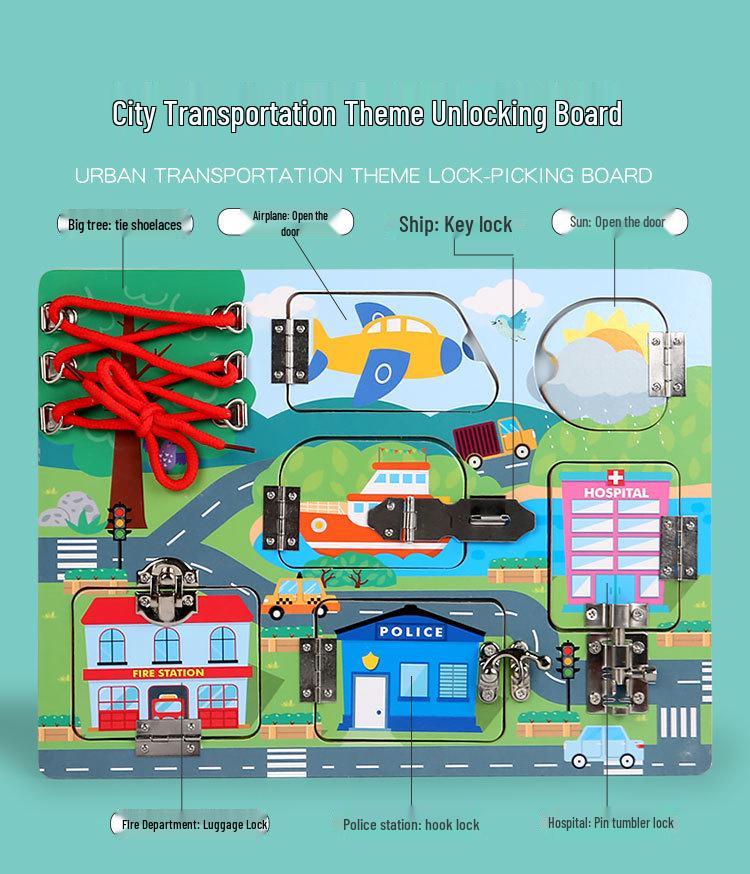 

Монтессори Навыки Жизни Бизиборд: Детская развивающая игрушка для шнуровки и открывания