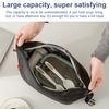Lunch Box Bag Zipper Closure Large Capacity Waterproof Easy To Clean Lightweight Portable Bento Bag Insulation Pouch