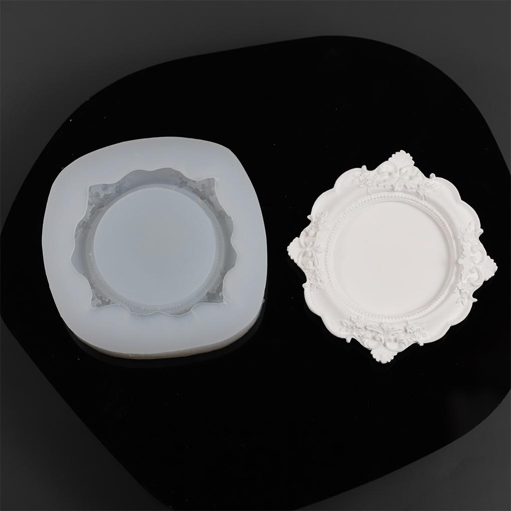 Forma na svíčku Miska DIY Řemeslo Silikonová forma Ruční práce Nepřilnavé formy Řemeslný doplněk pro Pryskyřici Hlínu Cement Sádru