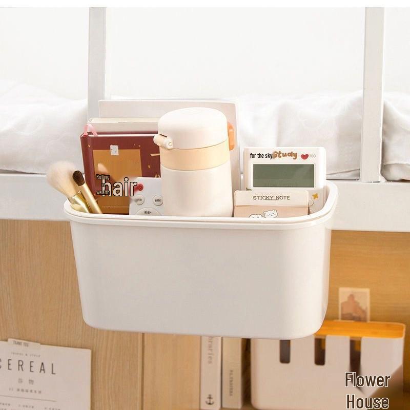 Ins Style Bedside Hanging Basket: Dorm Phone Holder & Trash Can Organizer