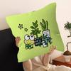 Cartoon K-KeroppiS Office Cushion Pillowcase Car Cushion Cover45X45CM Lumbar Pillowcase Sofa Pillowcover