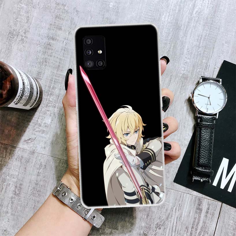 

Чехол для телефона Seraph Of The End для Samsung Galaxy A12 A22 A32 A42 A52 A72 A51 A71 5G A41 A31 A21 A02S M12 M21 M31 M30S Fundas Samsung A71 5G