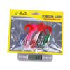 Lead-Wrapped Fish Luya Bait Curling Tail Fake Bait 7Cm9G Lead Head Hook Curling Tail Soft Bait Outdoor Bait