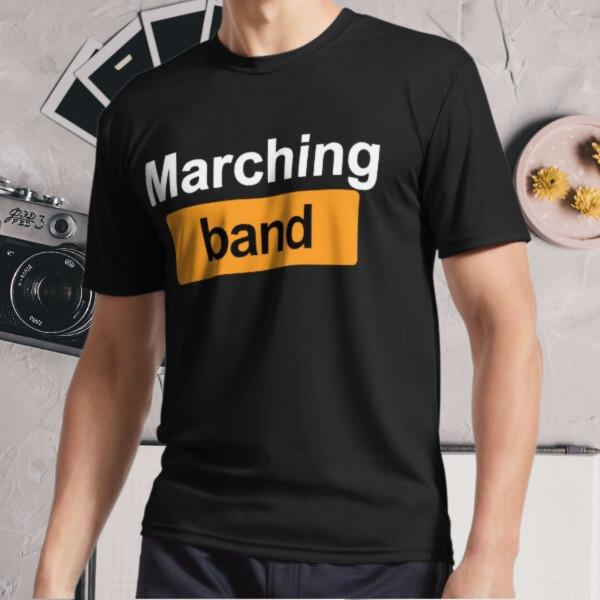 New Shirt Marching Active Logo T-Shirt Funny Size S - 5XL S
