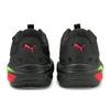 Puma Court Rider Wear-resistant Low Cut Basketball Shoes Unisex Black 376107-01