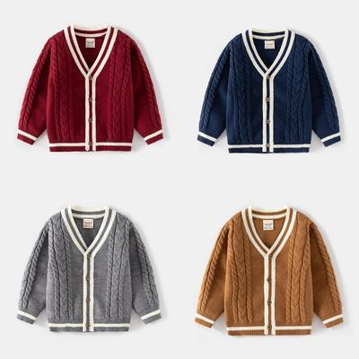 Jongens Wol Vest - 2025 Herfst/Winter Koreaanse Stijl Kinder Trui