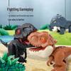 Movable Cartoon Dinosaur: Cute Finger-Biting Toy for Kids' Creative Decoration