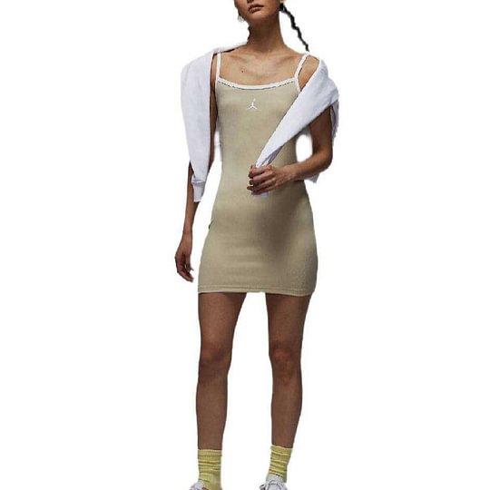 Jordan Slip Dress Women's Rattan Yellow HJ0063-206