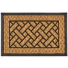 Coconut Doormat Braided Pattern With Frame 60X40