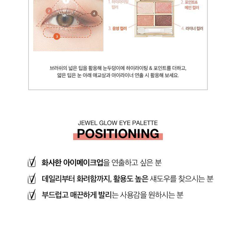 VDIVOV - Jewel Glow Eye Palette - 3 Colors