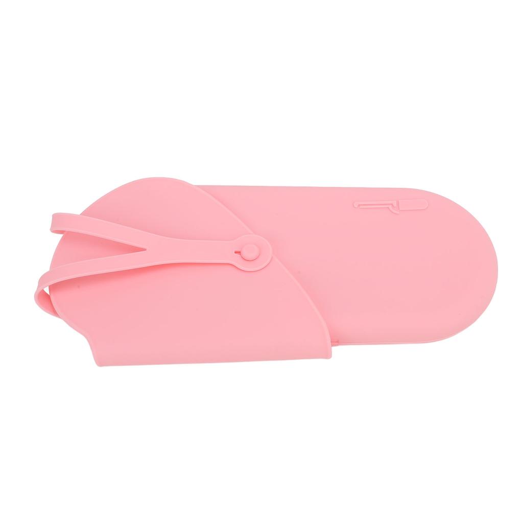 Silicone Heat Resistant Holder Mat Pouch Non Slipping Straightener Holder for Flat Iron Curling