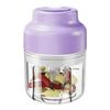 Plastic Electric Garlic Puree Machine 320ml Meat Mincer Portable Food Processor  Food Preparation