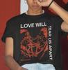 Lil Peep Love Will Tear Us Apart T-Shirt - Cry Baby, Rapper T-Shirt, Y2K Grunge