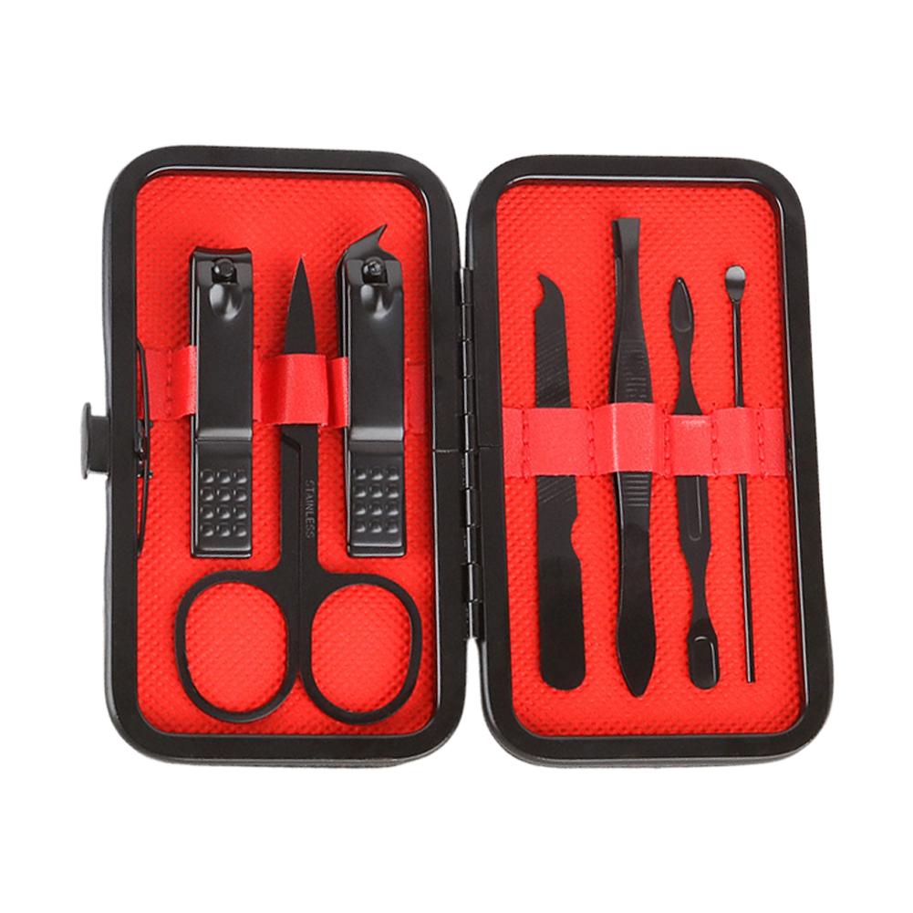 

Набор кусачек для ногтей из нержавеющей стали Ножницы Пинцет Ухочистка Многофункциональный Набор инструментов для ежедневного ухода за руками и ногами 3 цвета