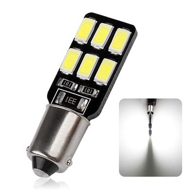 BA9S 12 SMD 5630 LED Canbus Lamps Error Free T4w H6w Car LED Bulbs Interior Lights Car Light Source Parking 12V White 6000K