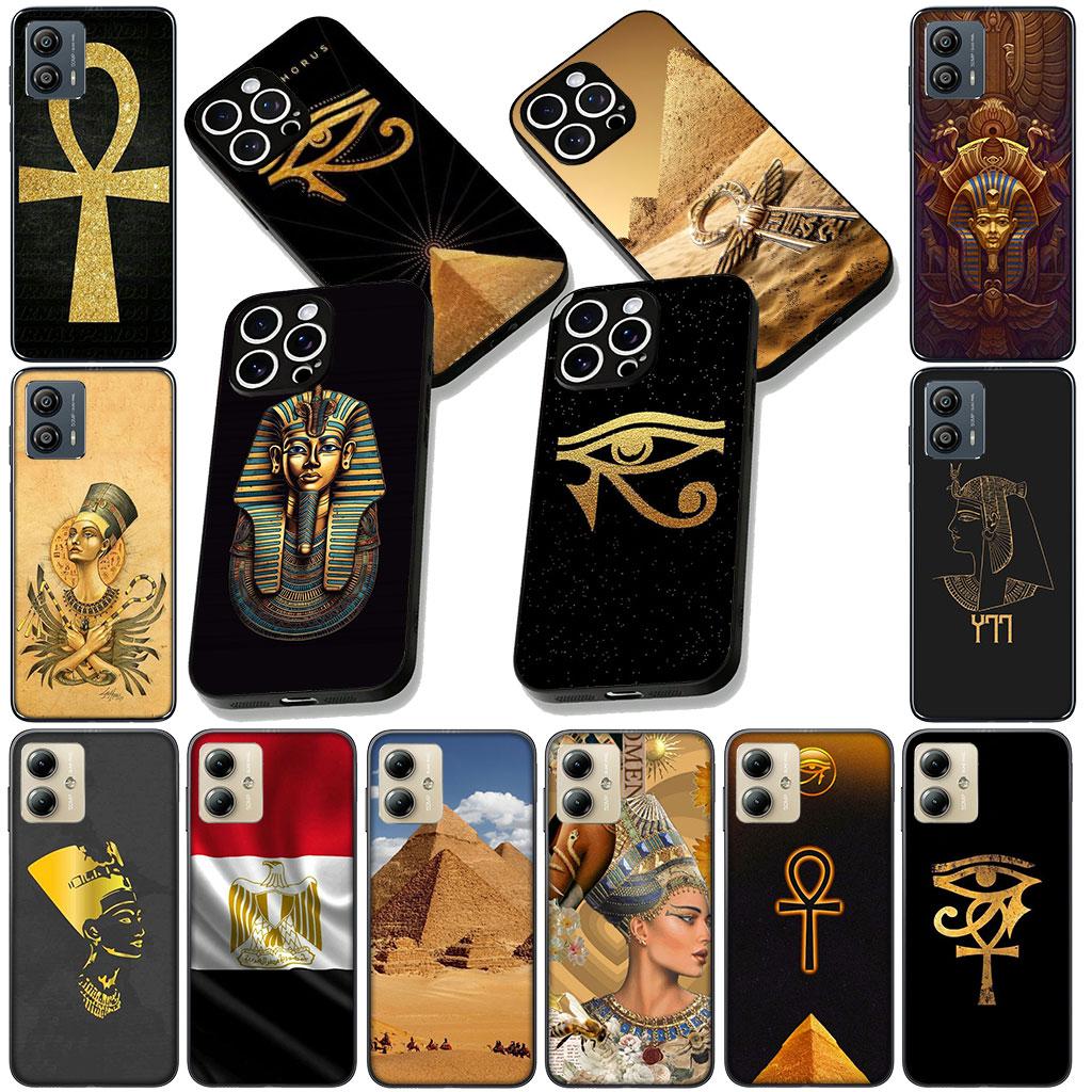 Soft Cover for Xiaomi Poco C75 C65 C71 C85 X7 X6 M6 M7 F7 F8 Ultra F6 Pro Coque Phone Case Egypt Nefertiti Anubis Ankh