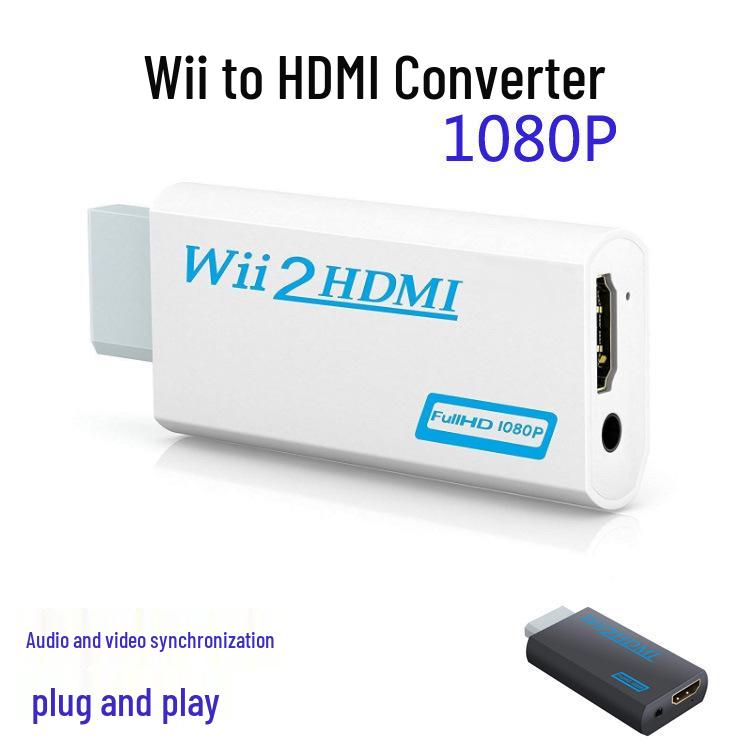 HDMI Converter for Nintendo Wii to 1080P