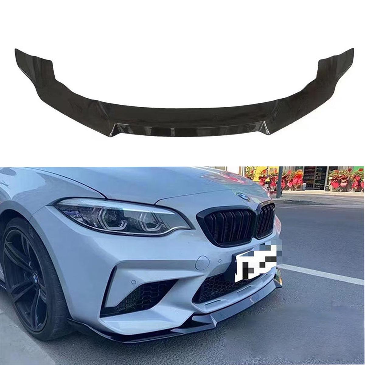 

BMW M2 F87 Front Lip Bumper Splitter Kit for 2014-2019 Models Gloss Black