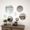 Mirrors 7 Piece Wall Mirror Set Round Glass