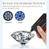 GRA Fashion Real 0.3CT*5 Moissanite Rings for Women Gift 925 Silver Brilliant Diamond Wedding Luxury Fine Jewelry