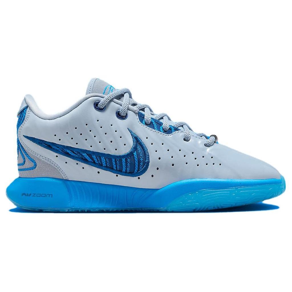 Nike LeBron 21 GS Light Armory Blue Kinder-Sneaker Blue-Hero Ashen-Slate Court-Blue FV1210-400