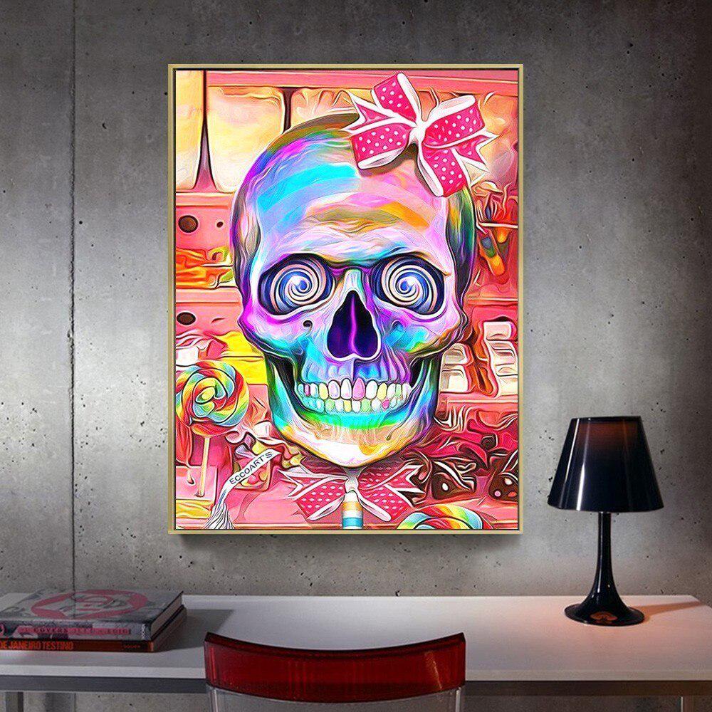 Diamond Painting Cartoon Full Round Diamond Embroidery Picture Of Rhinestones