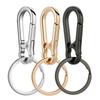 Metall Karabiner Clip Schlüsselanhänger Karabiner Form Schlüsselanhänger Schlüsselanhänger Ring Clip Halter Organizer für Zuhause Auto Schlüssel Schlüssel Finder Damen Herren