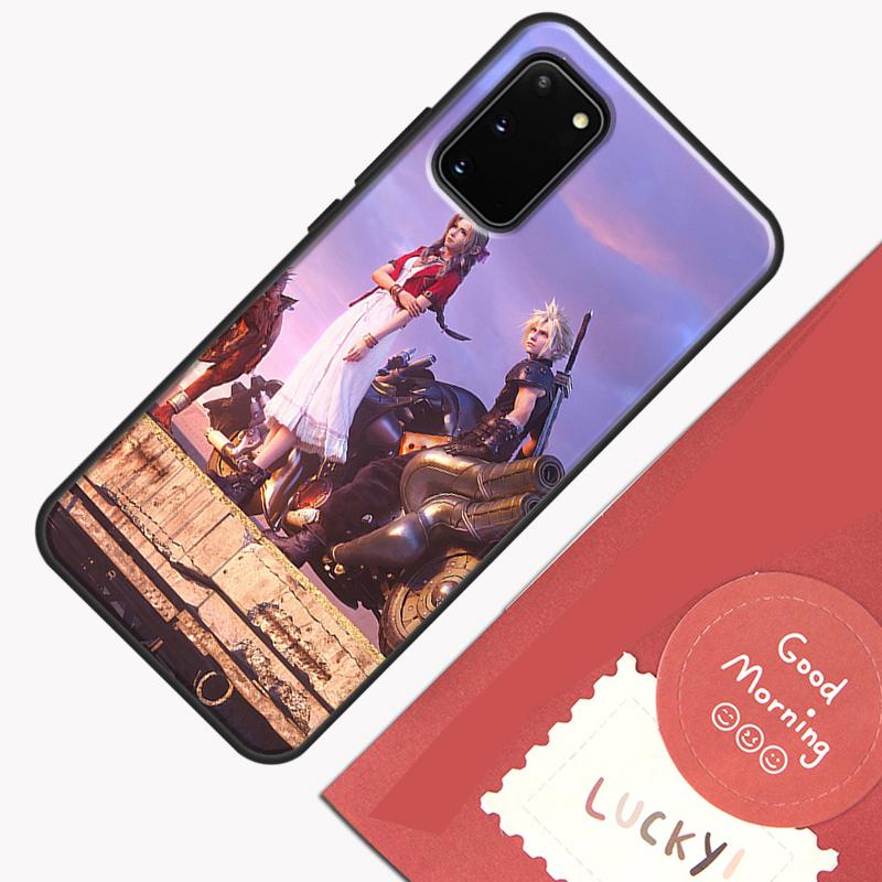 Aerith Gainsborough Final Fantasy Case For Samsung Galaxy S22 S21 S23 Ultra Note 20 S8 S9 S10 Note 10 Plus S20 FE Back Cover