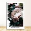 art print pictures for the home living room decoration Nordic style classic rose Peony flower posters and paintings on the wall