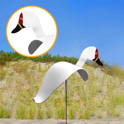 Sagit Swirl Bird - hafif bahçe esintisiyle birlikte dönen tuhaf ve dinamik bir kuş