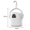 Solar Hanging Lantern Usb Rechargeable Ip55 Waterproof Ultra Bright Camping Light With Hook Hiking Tent Hanging Emergency Lamp