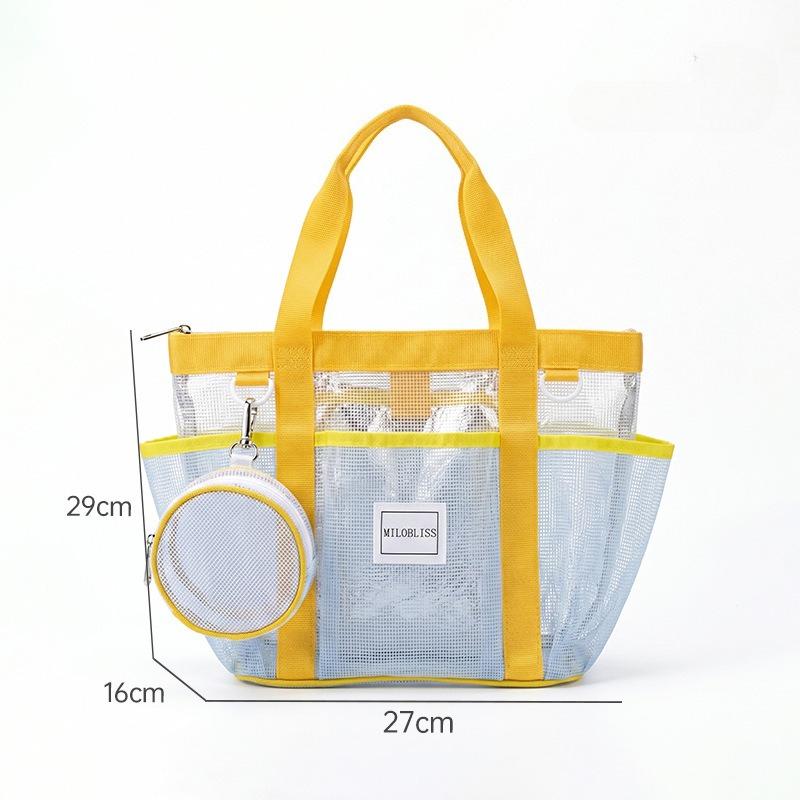 Large Capacity Swimming Bag Shower Basket Portable Bath Bag Dry and Wet Separation HandBag Gym Sports Bag Beach Bags