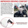 Motorcycle Part Wind Splitter Vented Windshield Fairing Wind Deflector Windscreen For Harley Road King Classic FLHRC/I 1998-2013