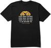 Life Is Good. Mens Crusher Tee I'll Be Watching You, Darkest Blue
