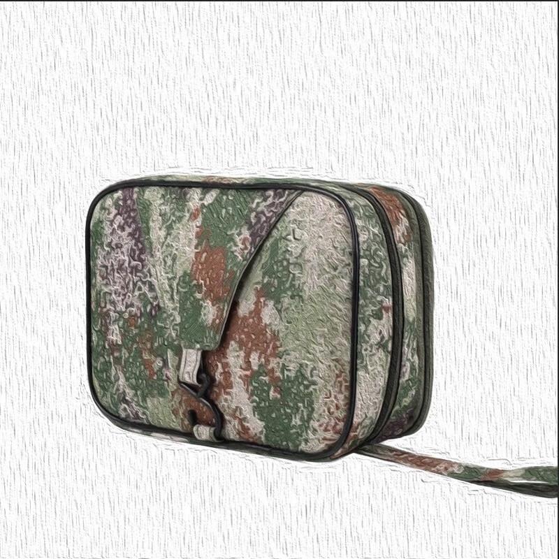 Camouflage Double Layer Toiletry Bag