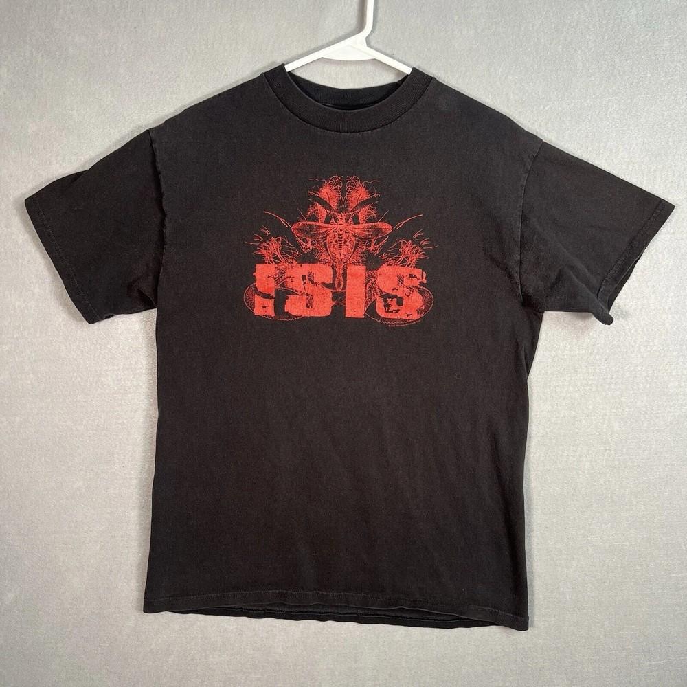 

Vintage ISIS Band Promo Short Sleeve Cotton Black All Size Shirt AR1337 Unisex T-Shirt XL