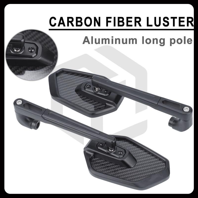 Motorcycle Rearview Mirror Carbon Fiber Espejos For SUZUKI GSX-S1000 / GT / 750S /8S /GSR-750 / GIXXER250 Motorcycle Accessories