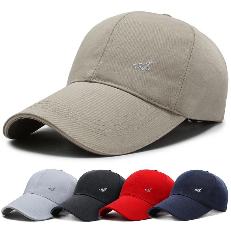

Мужская простая бейсбольная кепка с изогнутым солнцезащитным козырьком, регулируемая кепка, повседневная шляпа, спортивные пляжные кепки