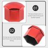 20Pcs Wheel Hub Covers High Durability Lug Nut Covers Anti-Rust Protector Easy Installation Car Exterior Accessories