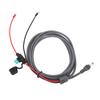 Cable de Carga Satelital Diseño O 18AWG Cable de Alimentación CC con Caja de Fusibles para Mini para RVs Barcos