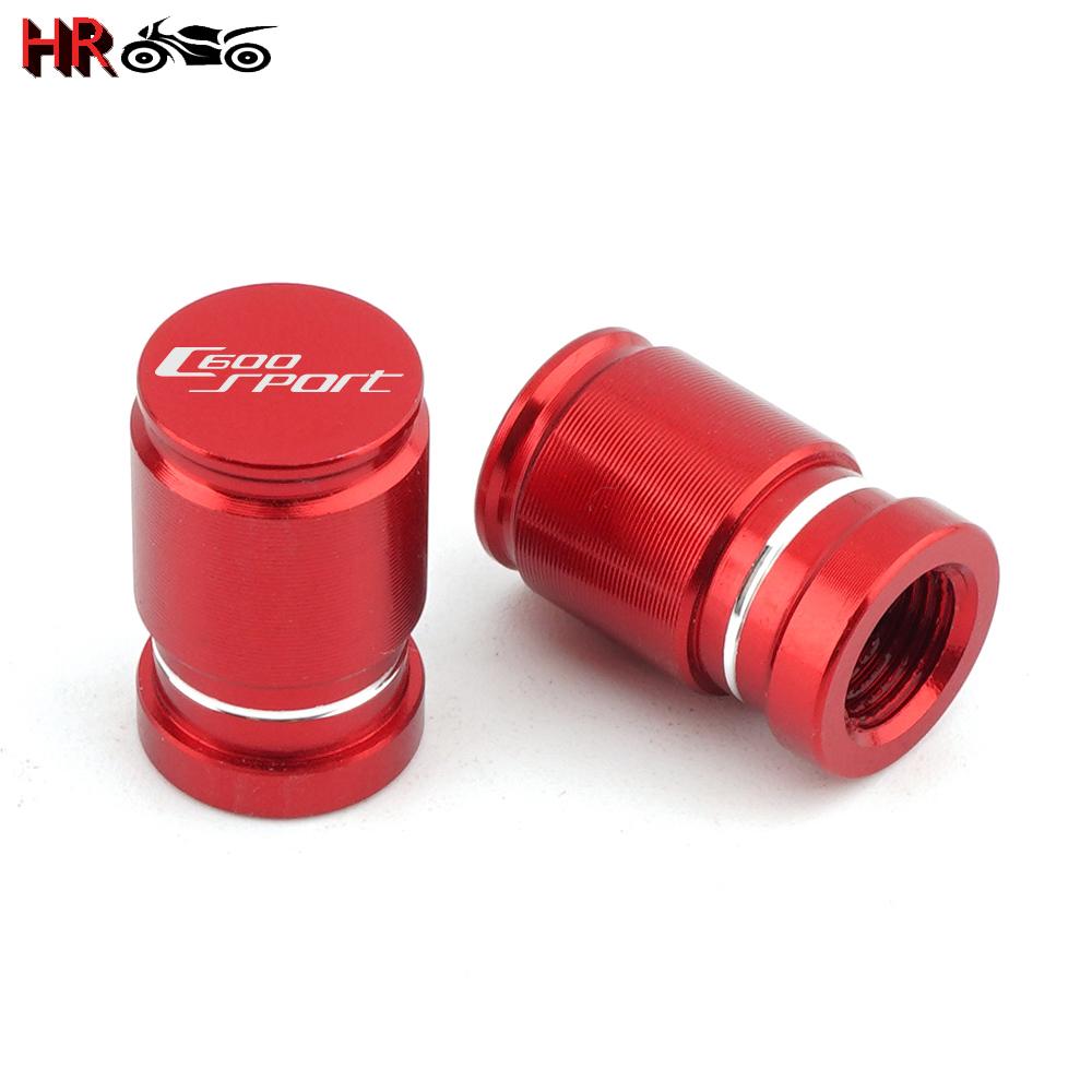 For BMW C600 Sport C 600 Sport 2011-2015 Motorcycle CNC Aluminum Wheel Tire Valve Stem Caps Airtight Cover Plug